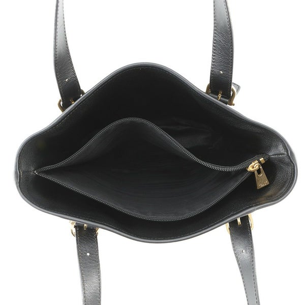 セリーヌ トートバッグ マカダム PVC レザー CELINE 黒