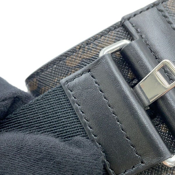 セリーヌ ショルダーバッグ トリオンフ メッセンジャーバッグ PVC/レザー CELINE 黒