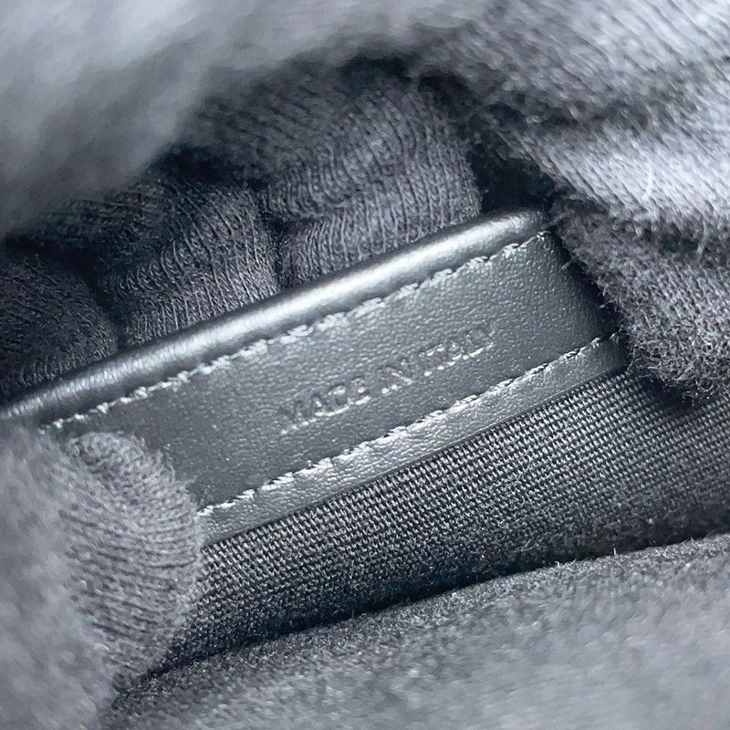 セリーヌ ショルダーバッグ トリオンフ メッセンジャーバッグ PVC/レザー CELINE 黒