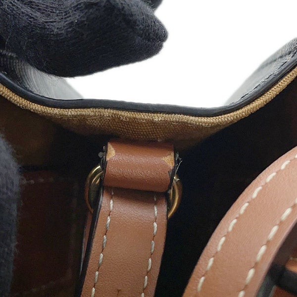 セリーヌ ハンドバッグ トリオンフ ミニ バーティカル カバ 194372 CELINE 2way ブラウン