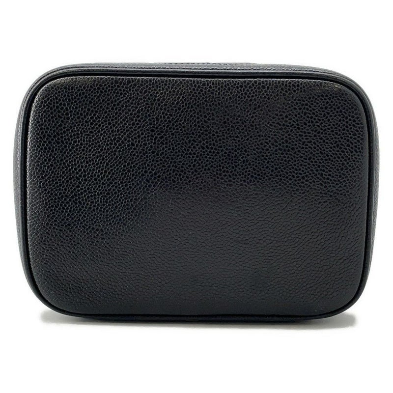 シャネル バニティバッグ ココマーク キャビアスキン 横型 A01997 CHANEL バッグ