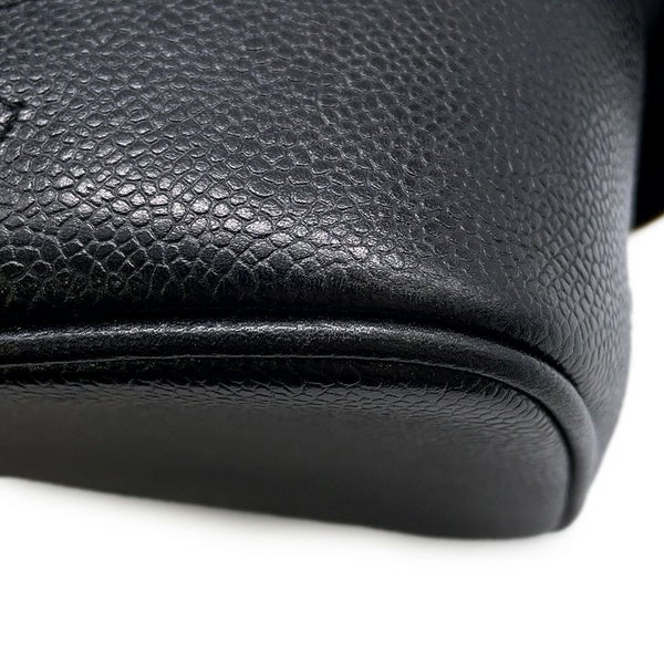 シャネル バニティバッグ ココマーク キャビアスキン 横型 A01997 CHANEL バッグ