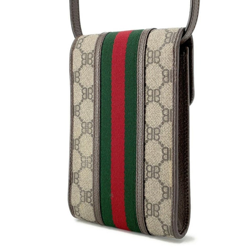 バレンシアガ ショルダーバッグ グッチコラボ ザ・ハッカープロジェクト オフィディア フォンポーチ 680130 BALENCIAGA GUCCI