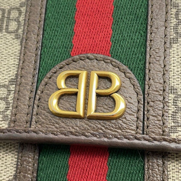 バレンシアガ ショルダーバッグ グッチコラボ ザ・ハッカープロジェクト オフィディア フォンポーチ 680130 BALENCIAGA GUCCI
