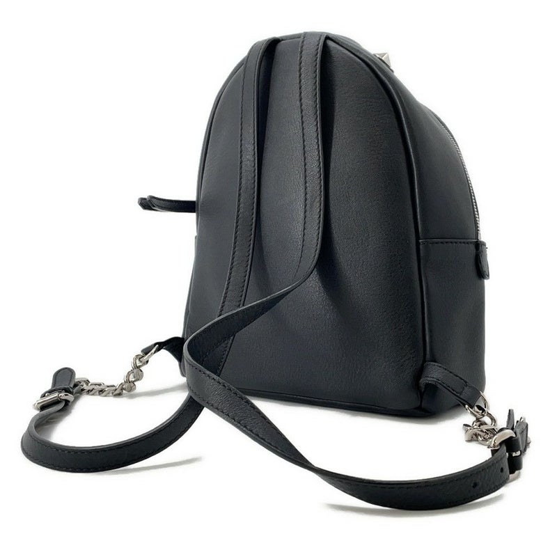 フェンディ リュック バイザウェイ ミニ レザー 8BZ038 FENDI バッグ バックパック 黒