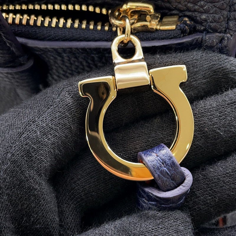 サルバトーレ・フェラガモ トートバッグ エイミー ガンチーニ  レザー Ferragamo バッグ