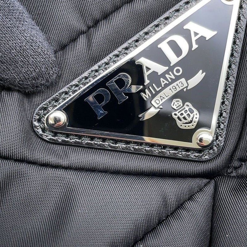 プラダ トートバッグ パデッド ナイロン スモール 1BG436 PRADA バッグ 2wayショルダーバッグ ブラック 黒