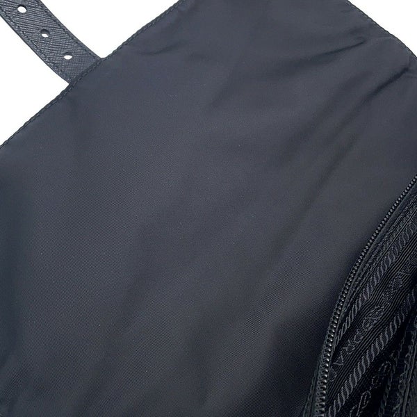 プラダ ショルダーバッグ ロゴ ナイロン 1BD994 PRADA 斜めがけ クロスボディ 黒