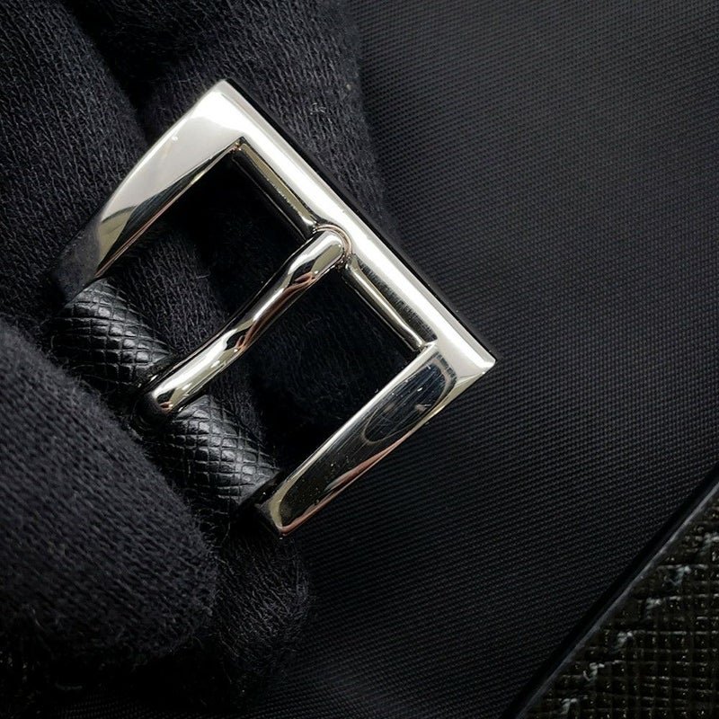 プラダ ショルダーバッグ ロゴ ナイロン 1BD994 PRADA 斜めがけ クロスボディ 黒