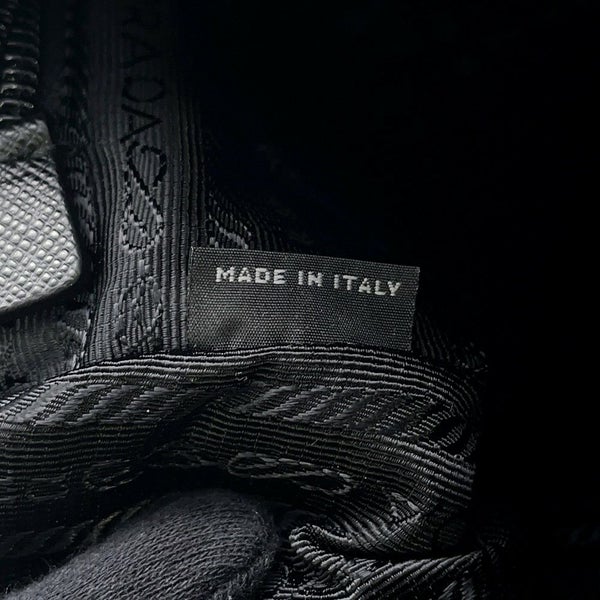 プラダ ショルダーバッグ ロゴ ナイロン 1BD994 PRADA 斜めがけ クロスボディ 黒