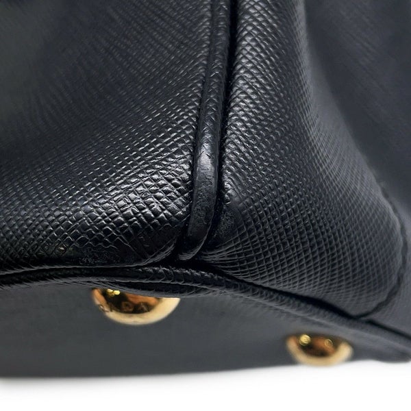 プラダ ハンドバッグ ガレリア ミニ サフィアーノ レザー 1BA906 PRADA 2wayショルダー 黒