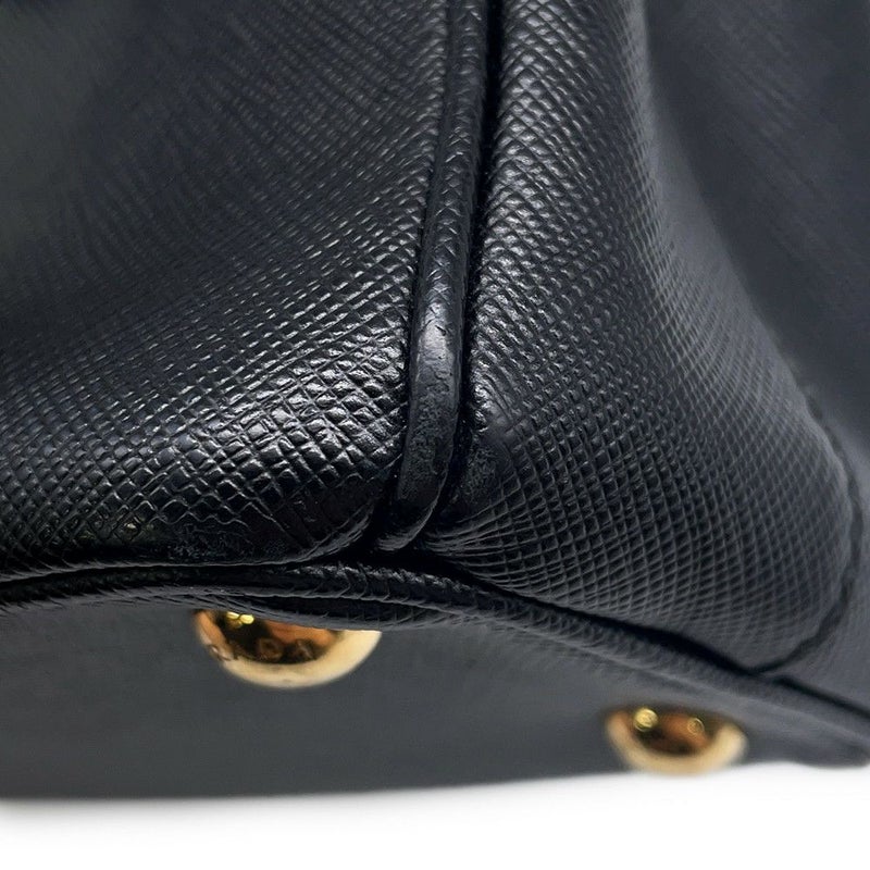 プラダ ハンドバッグ ガレリア ミニ サフィアーノ レザー 1BA906 PRADA 2wayショルダー 黒