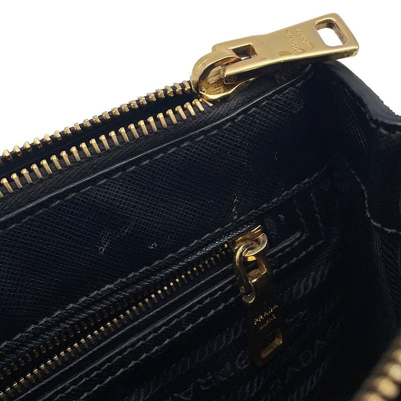 プラダ ハンドバッグ ガレリア ミニ サフィアーノ レザー 1BA906 PRADA 2wayショルダー 黒