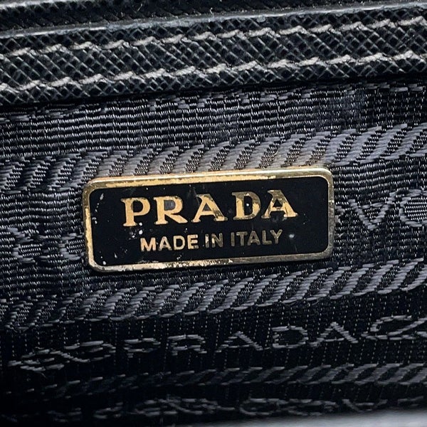 プラダ ハンドバッグ ガレリア ミニ サフィアーノ レザー 1BA906 PRADA 2wayショルダー 黒