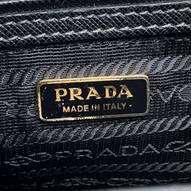 プラダ ハンドバッグ ガレリア ミニ サフィアーノ レザー 1BA906 PRADA 2wayショルダー 黒