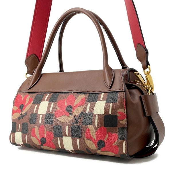 プラダ ハンドバッグ ボーリング レザー PVC 1BB030 PRADA 2wayショルダー