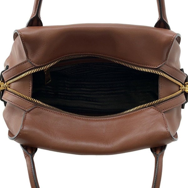 プラダ ハンドバッグ ボーリング レザー PVC 1BB030 PRADA 2wayショルダー