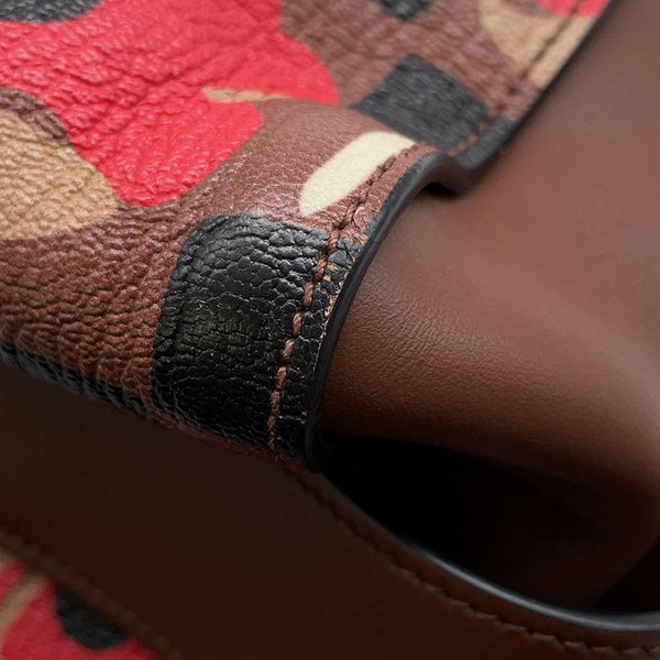 プラダ ハンドバッグ ボーリング レザー PVC 1BB030 PRADA 2wayショルダー