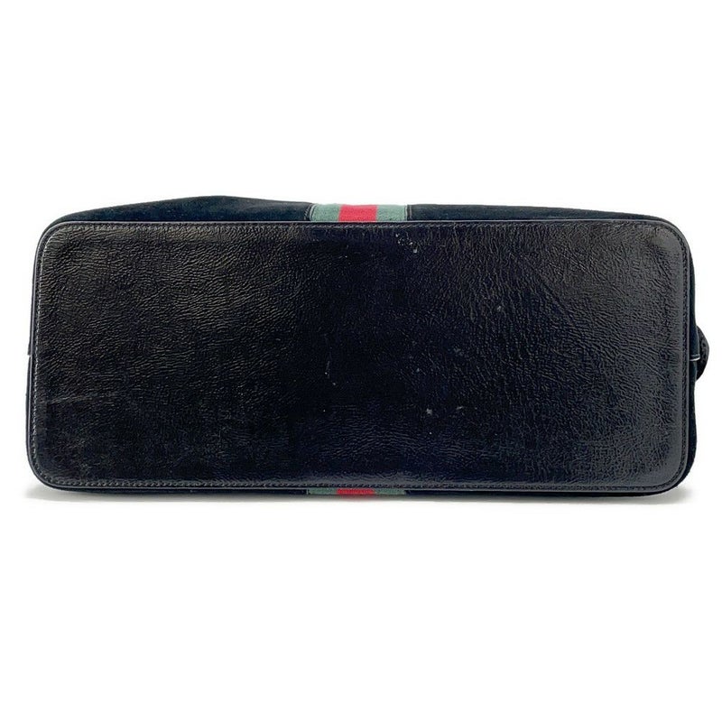 グッチ ハンドバッグ オフディア GG スエード/レザー 524533 GUCCI バッグ  黒