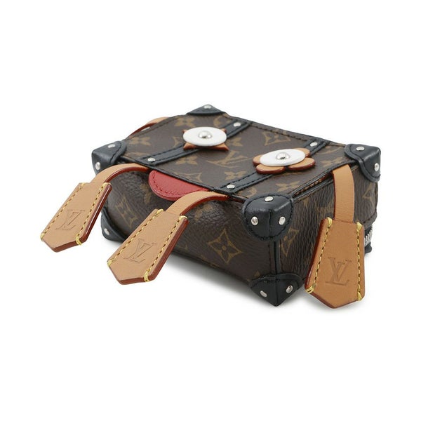 ルイヴィトン バッグチャーム モノグラム・マカサー ミスターソフトトランク M01201 LOUIS VUITTON チャーム