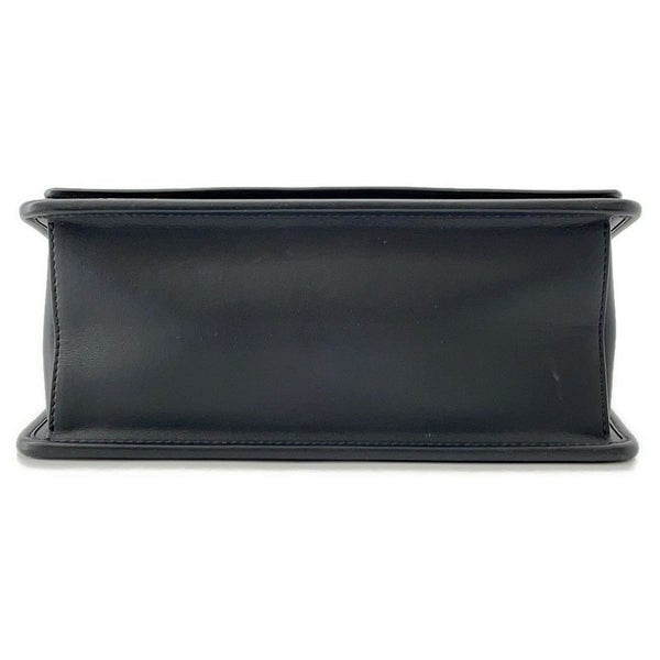 フェンディ ショルダーバッグ キャナイエフ レザー/ベルベット ズッカ柄 8BT284 FENDI ２Way ハンドバッグ 黒