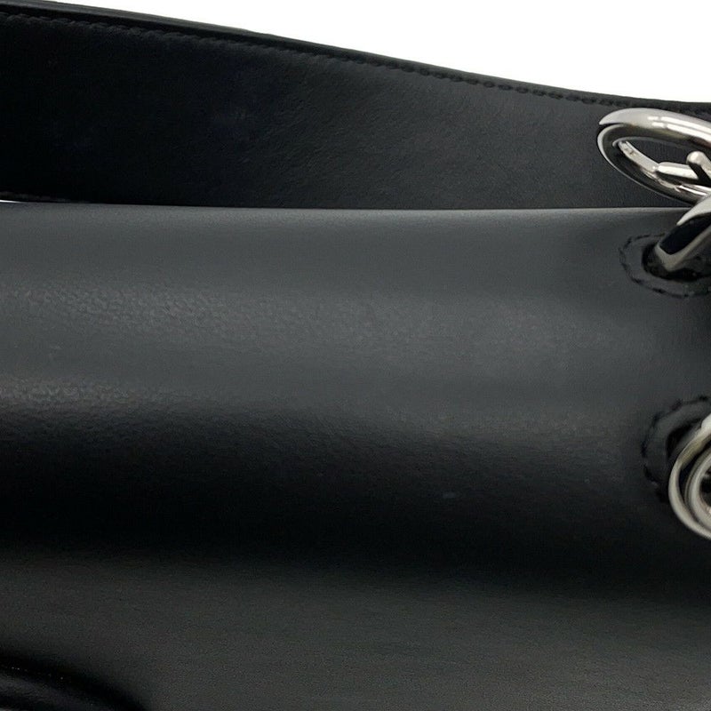 フェンディ ショルダーバッグ キャナイエフ レザー/ベルベット ズッカ柄 8BT284 FENDI ２Way ハンドバッグ 黒