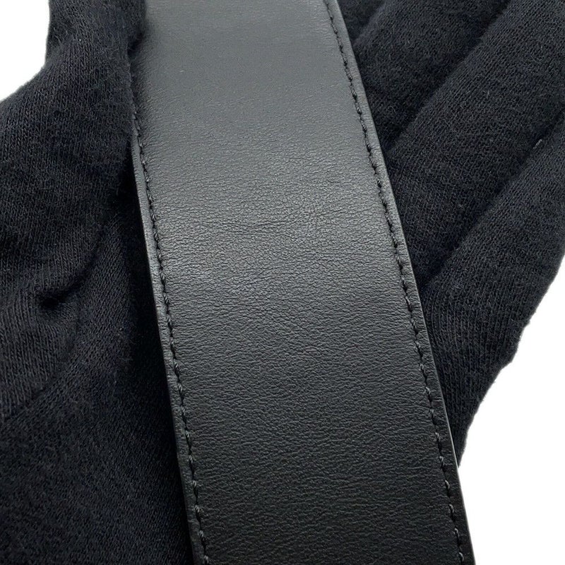 フェンディ ショルダーバッグ キャナイエフ レザー/ベルベット ズッカ柄 8BT284 FENDI ２Way ハンドバッグ 黒