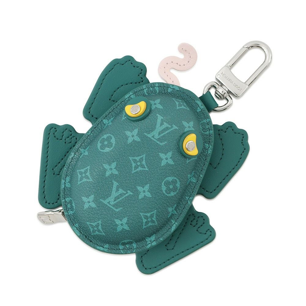 (*店様 新品 希少品 Louis Vuitton キーホルダー ルイヴィトン バッグチャーム モノグラム フロッグ M02238 LOUIS