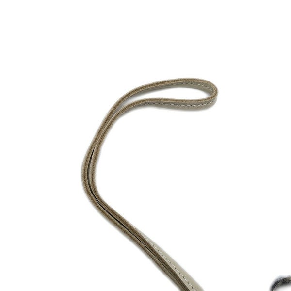 エルメス バッグチャーム バディ ブラック/クレ ラムスキン/ムートン W刻印 HERMES チャーム