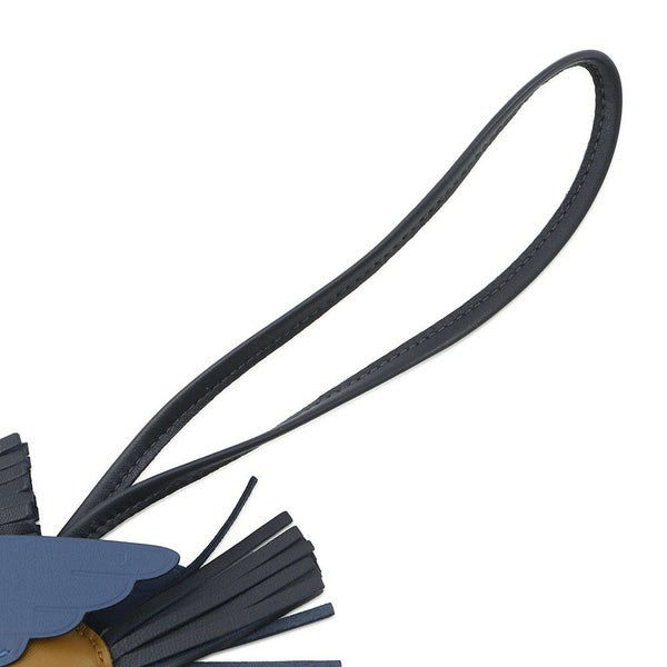 エルメス バッグチャーム ロデオPM ペガサス クラフト/ブルータイ/ブルーニュイ ラムスキン W刻印