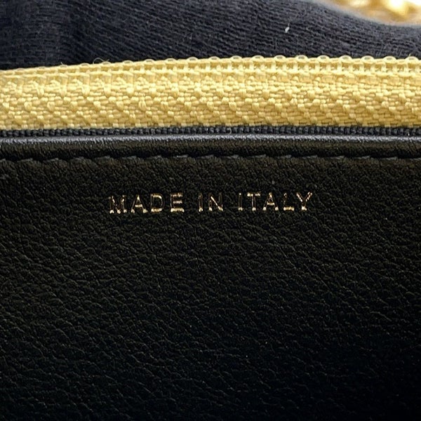 シャネル チェーンウォレット クロコ型押しレザー ココマーク CHANEL 財布