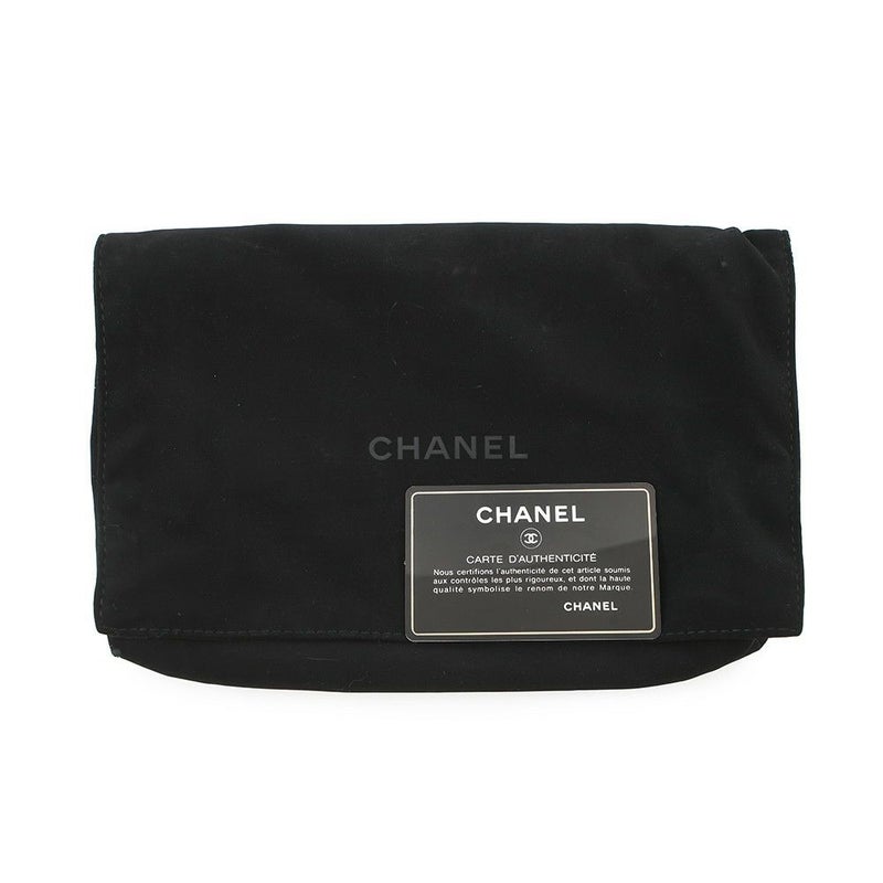 シャネル チェーンウォレット クロコ型押しレザー ココマーク CHANEL 財布