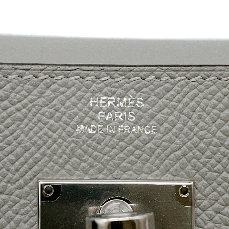 エルメス 長財布 ケリーウォレット ロング グリムエット/シルバー金具 エプソン X刻印 HERMES 財布
