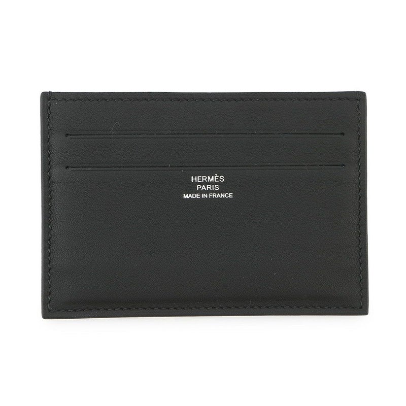 エルメス カードケース シチズン ツイル ブラック スイフト HERMES 黒