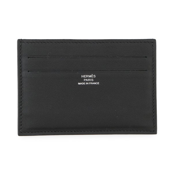 エルメス カードケース シチズン ツイル ブラック スイフト HERMES 黒
