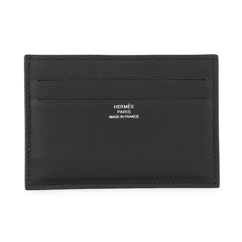 エルメス カードケース シチズン ツイル ブラック スイフト HERMES 黒