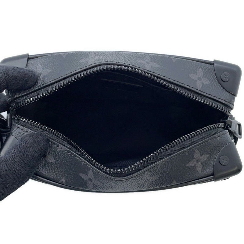 ルイヴィトン ショルダーバッグ モノグラム・エクリプス ミニ・ソフトトランク M44735 ヴィトン バッグ 黒 ブラック