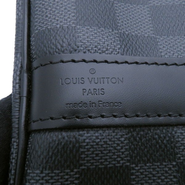 ルイヴィトン ボストンバッグ ダミエ・グラフィット キーポル・バンドリエール 45 N41418 ヴィトン バッグ トラベル ブラック 黒