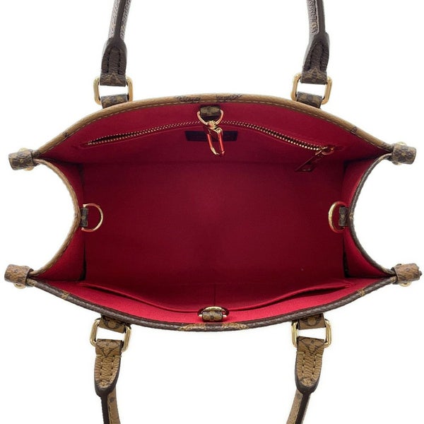 ルイヴィトン ハンドバッグ モノグラム・リバース ジャイアント オンザゴーPM M46373 2way