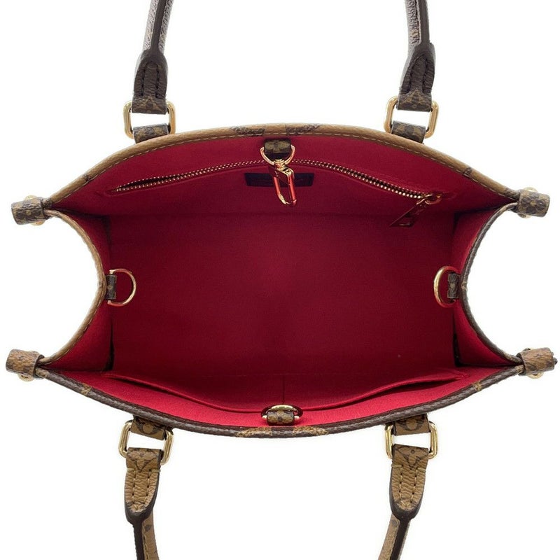 ルイヴィトン ハンドバッグ モノグラム・リバース ジャイアント オンザゴーPM M46373 2way