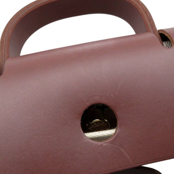 エルメス リュックサック エールバッグ アドPM エクリュ/ブラウン/ゴールド金具 トワルアッシュ/バッシュハンター □F刻印