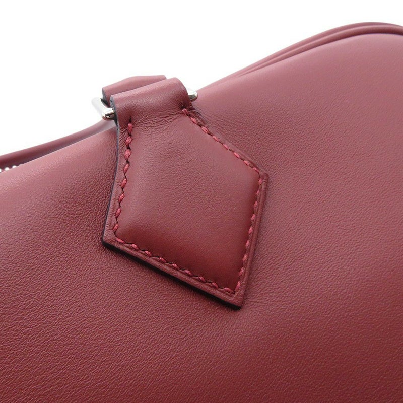 エルメス ハンドバッグ プリュム32 ルージュアッシュ/シルバー金具 スイフト W刻印 HERMES バッグ