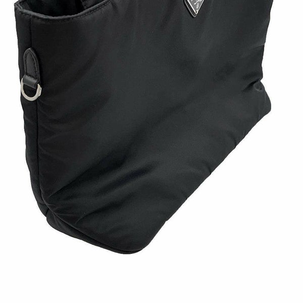 プラダ ハンドバッグ ナイロン トライアングル ロゴ 1BG867 PRADA 2wayショルダー 黒