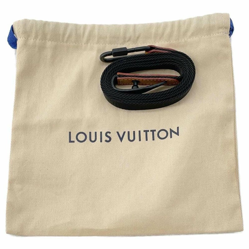 ルイヴィトン ショルダーバッグ ダミエ・ジャイアント NIGOコラボ ダブルフォンポーチ N40377 ブラック 黒