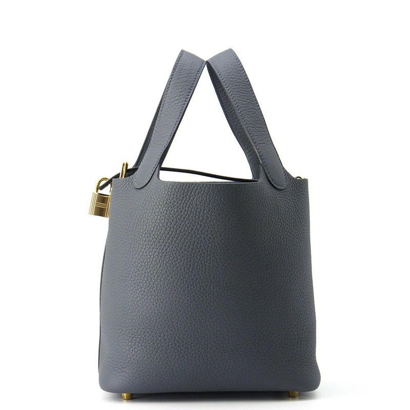 エルメス ハンドバッグ ピコタンロックPM グリミスティ/ゴールド金具 トリヨンクレマンス K刻印 HERMES トートバッグ