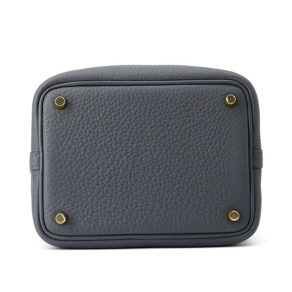 エルメス ハンドバッグ ピコタンロックPM グリミスティ/ゴールド金具 トリヨンクレマンス K刻印 HERMES トートバッグ