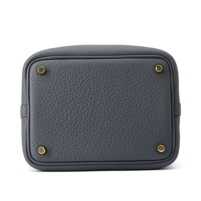 エルメス ハンドバッグ ピコタンロックPM グリミスティ/ゴールド金具 トリヨンクレマンス K刻印 HERMES トートバッグ