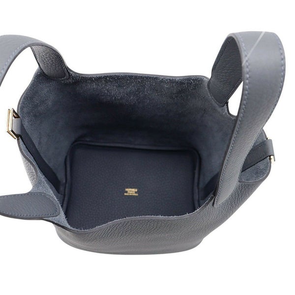 エルメス ハンドバッグ ピコタンロックPM グリミスティ/ゴールド金具 トリヨンクレマンス K刻印 HERMES トートバッグ