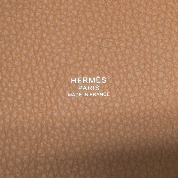 エルメス ハンドバッグ ピコタンロックMM ゴールド/シルバー金具 トリヨンクレマンス K刻印 HERMES トートバッグ
