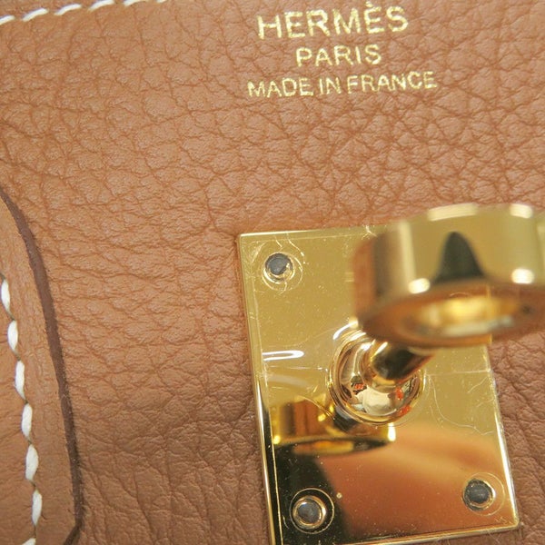 エルメス バーキン25 ゴールド/ゴールド金具 トゴ K刻印 HERMES Birkin ハンドバッグ